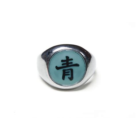 Naruto Shippuden: Akatsuki Ring Deidara "Sei" Blue/Green