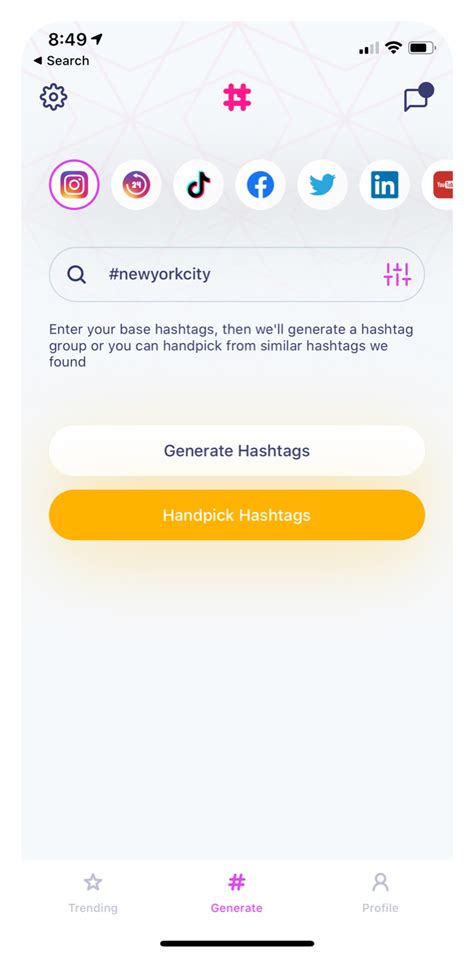 Image result for Hashtag App