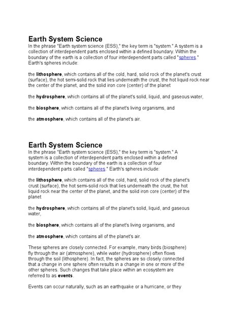 Earth Systems Science Lecture 的图像结果