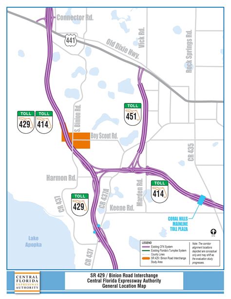 PD&E Study - SR 429/Binion Road Interchange Central Florida Expressway ...
