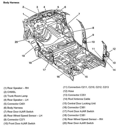 Visualizing the Components of a 2005 Chevy Aveo: A Comprehensive Parts ...