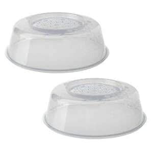 Buy Ikea Set of 2 Microwave Splatter Cover, Grey Online at Low Prices ...