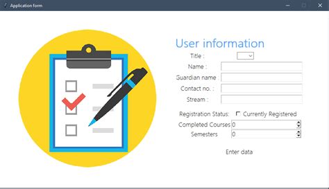 Python Form Application 的图像结果