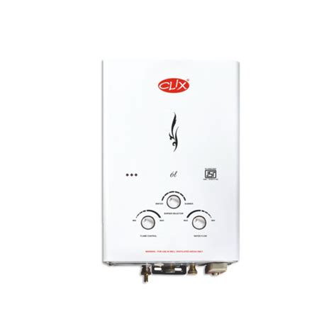 Gas Water Heater – R 6 (Ind) Big – Clix