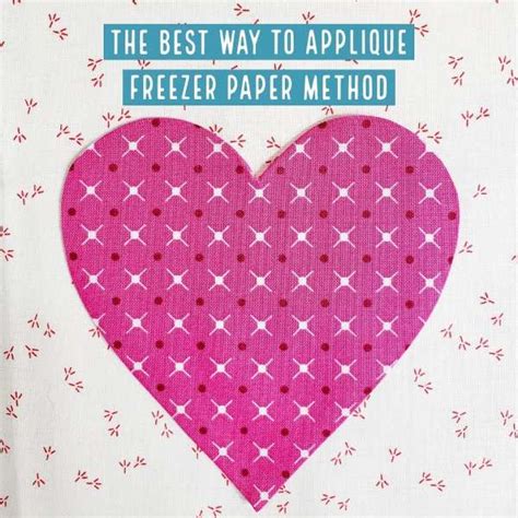 Image result for Applique Using Freezer Paper