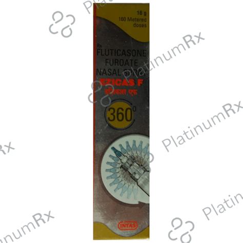 Ezicas F 27.5mcg Nasal Spray 16gm | Uses, Price & Substitutes