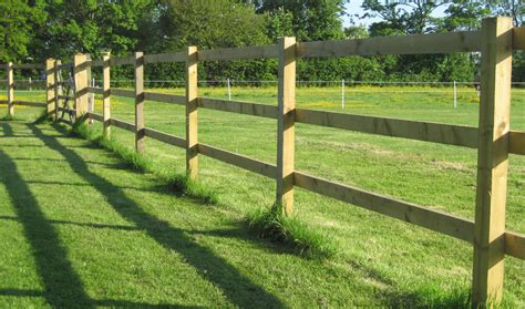 How To Build A Three Rail Wood Fence at Gina Stach blog
