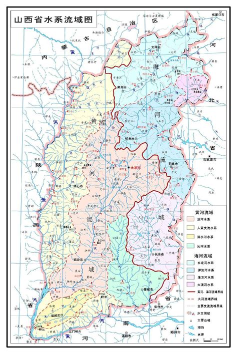 山西省河流水系图册_360百科