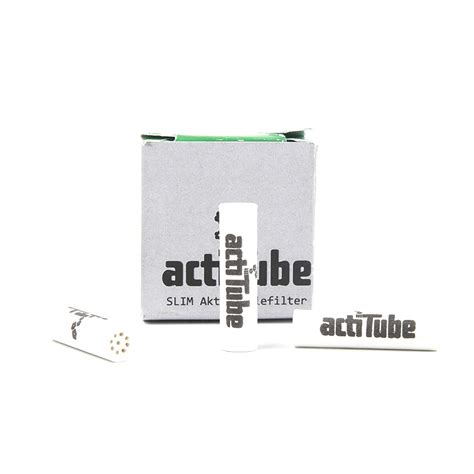 Buy Actitube (10x1) 7.1 mm Slim, World First Activated Carbon Smoking ...