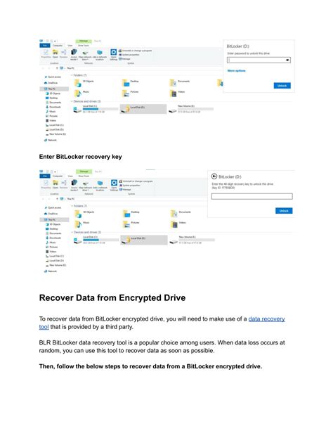 Image result for Bitlocker Unlock Guide