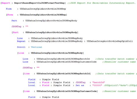 Image result for JSON Report Format
