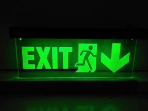 SignageShop LED EXIT Emergency Sign Price in India - Buy SignageShop ...