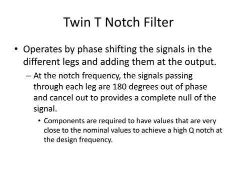 Twin T Notch Filter 的图像结果
