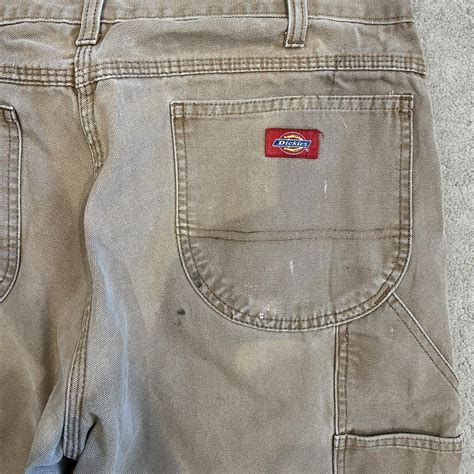 Dickies Tan Workwear Jeans Size 36W - 30L #dickies... - Depop