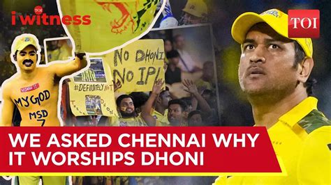 Why an icon from Hindi heartland became Chennai’s superhero | #dhoni # ...