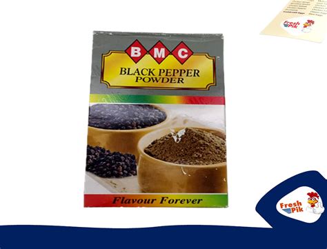 BMC Black Pepper Powder 50gms| Fresh Chicken curry Cut with skin 1kg ...