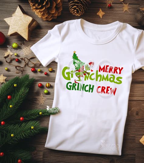 Grinch T Shirt, Personalized Grinch, Grinch Outfit, Grinch Dress ...