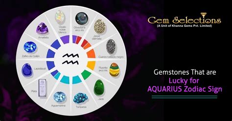 Gemstones That Are Lucky For AQUARIUS Zodiac Sign | Gem Selections