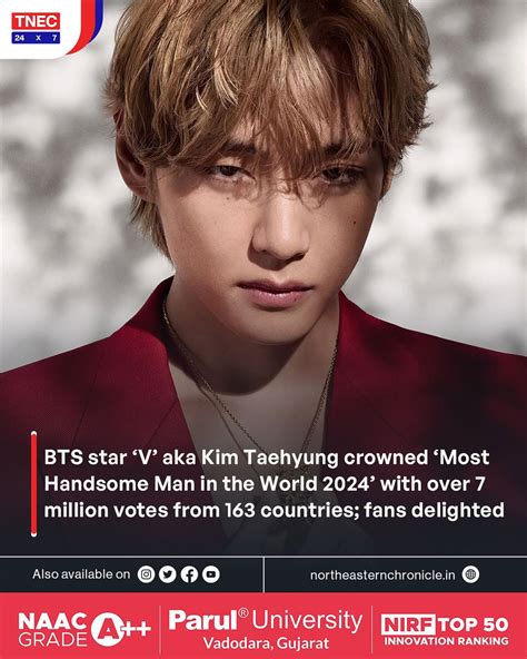 The North-Eastern Chronicle | Global star Kim Taehyung, better known as V from BTS, has been ...