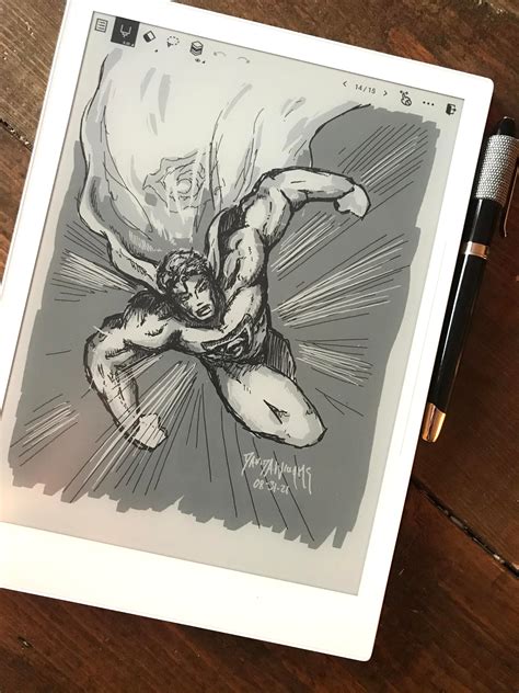 SuperNote A5X Tutorial 的图像结果