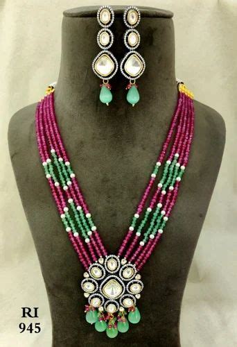 Victorian Mala Set - Designer Part Wear Victorian Mala Set Manufacturer ...