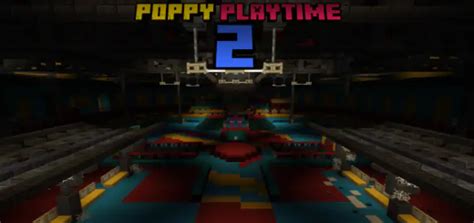 Image result for Minecraft Poppy Playtime Chapter 2 Map