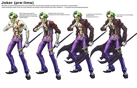 Joker Arkham Asylum Concept Art