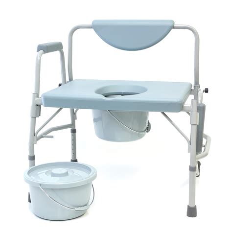 Amazon.com: AireMed Bariatric Commode with Drop Arm & Extra Commode ...