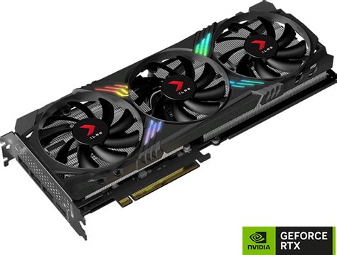 PNY GeForce RTX 4070 12GB XLR8 Gaming VERTO EPIC-X RGB Triple Fan ...