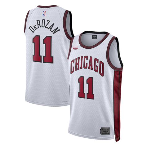 CJP DeMar DeRozan Chicago Bulls 2023/24 Swingman Jersey - City Edition ...