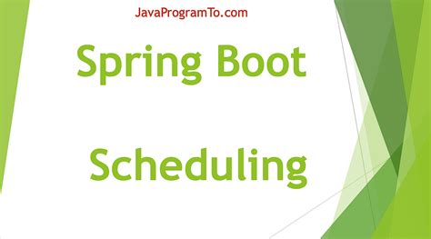 Image result for Spring Boot Scheduler