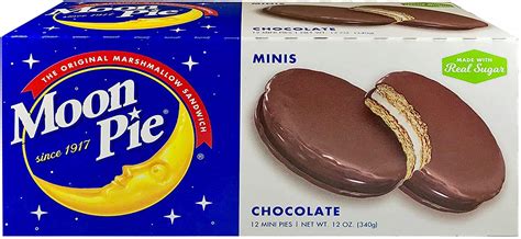 Buy MoonPieMini Chocolate Marshmallow Sandwich, 12 Count (Pack of 8 ...