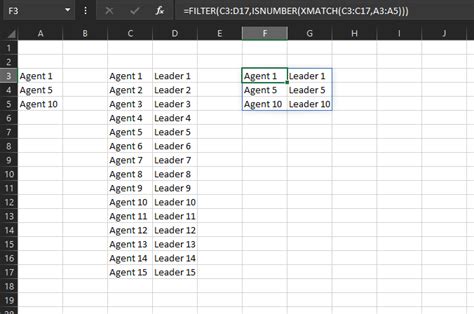 Filter Function Criteria Array 的图像结果