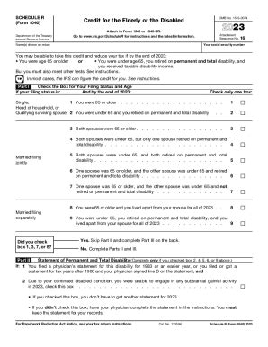 IRS 1040 Schedule R 2022-2026 - Fill and Sign Printable Template Online