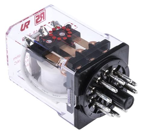RS PRO | RS PRO Plug In Power Relay, 24V dc Coil, 10A Switching Current ...