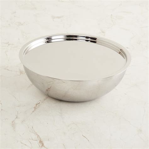 Buy Chef Special Stainless Steel Tasra with Lid - 26cm from Home Centre ...