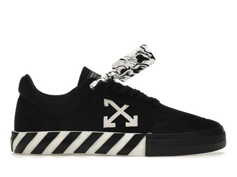OFF-WHITE Vulc Low Black White Arrow - SneakerDaily