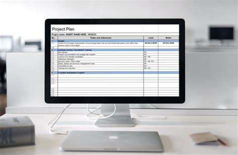 Excel Project Planner 的图像结果