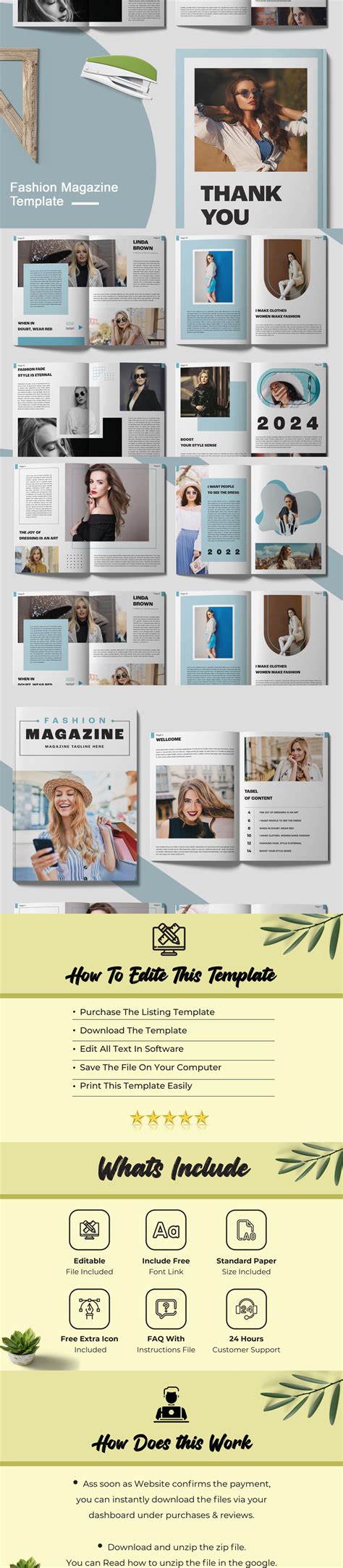 Image result for InDesign Magazine Template