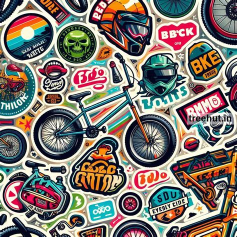 Printable Bike Stickers and 50 Bicycle Craft Activities for Kids ...
