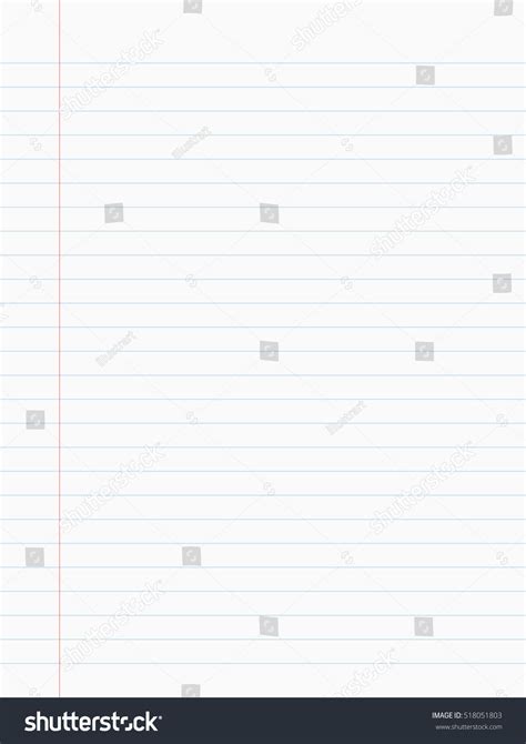 Image result for Notebook Paper Vector