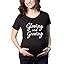Buy TheYaYaCafe Mothers Day Glowing and Growing Women's Pregnancy ...