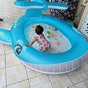 Buy Intex Plastic Whale Spray Pool, Multi color Online at Low Prices in ...