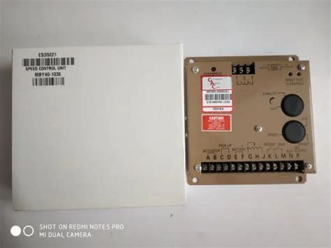 Genset Speed Control Unit - Esd 5500 Genset Speed Control Unit ...
