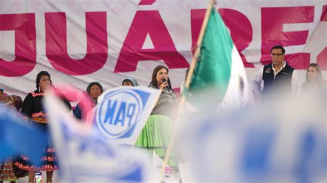 Gálvez realiza parada de campaña en Ciudad Juárez