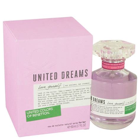 United Colors of Benetton 80ml United Dreams Love Yourself EDT for ...