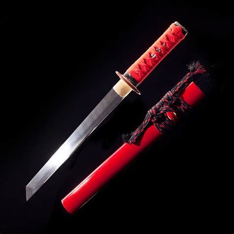 Short Sword | Handmade Japanese Short Tanto Sword Pattern Steel With ...