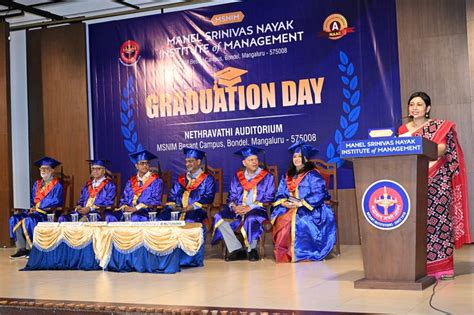 Graduation Day for 25th Batch - 2025 - Manel Srinivas Nayak Institute ...