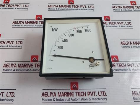 Janssen 0-1000 Kw Kilowatt Meter 8.55V – Aeliya Marine Tech