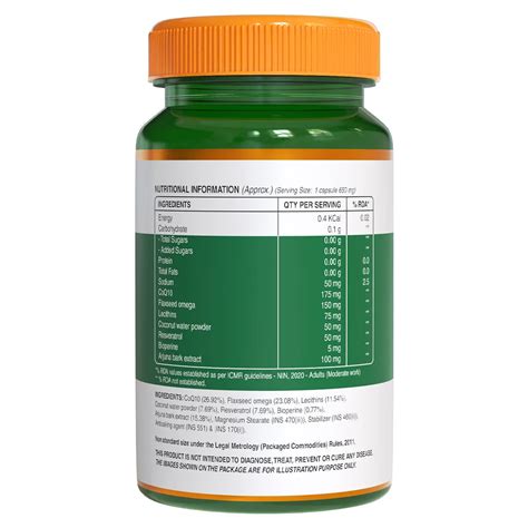 Pure Nutrition Coenzyme Q10 175mg